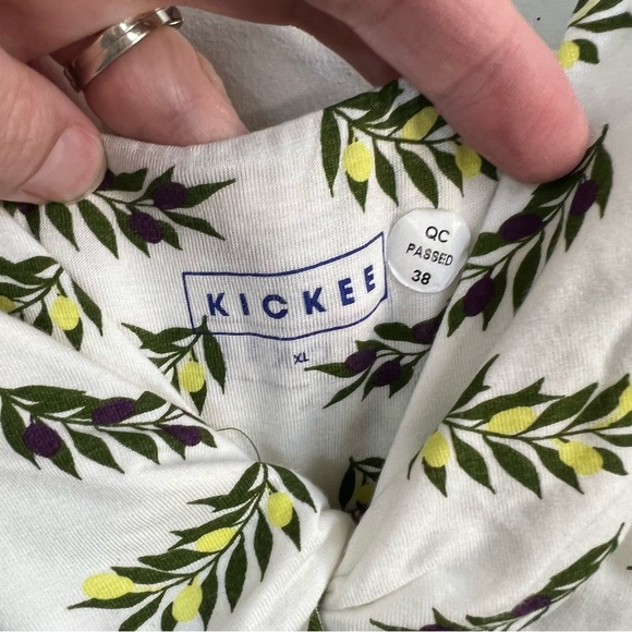 Kickee Simple Twist High Low Ruffle Nightgown - Picture 7 of 12